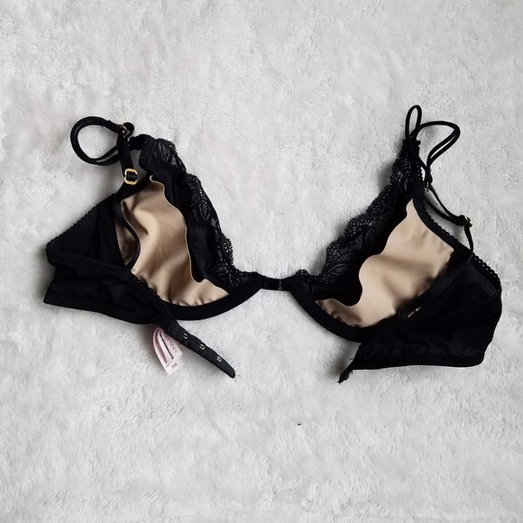NWOT Victoria's Secret Very Sexy Black Lace Bra - Picture 7 of 9